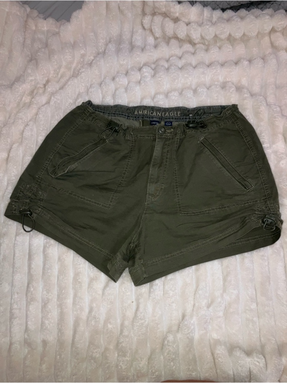 AE Snappy Stretch High Waisted Short Short Cargo